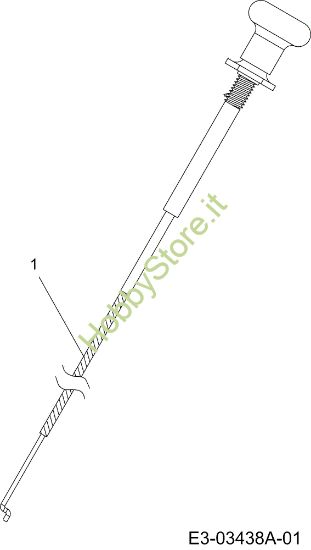Picture of Cavo starter TORNADO 108/20 H Trattorino