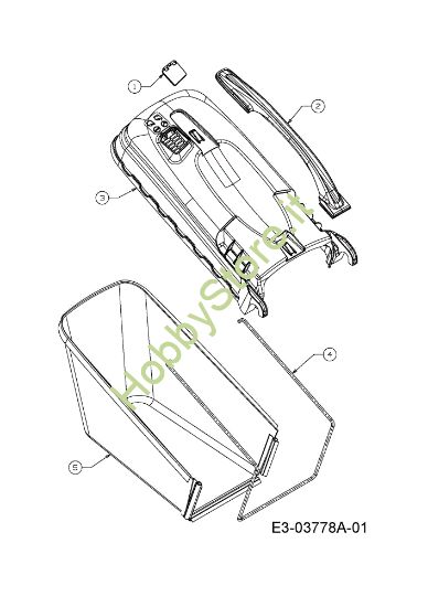 Picture of Sacco raccoglierba G 55 VBX 4 in 1 Rasaerba