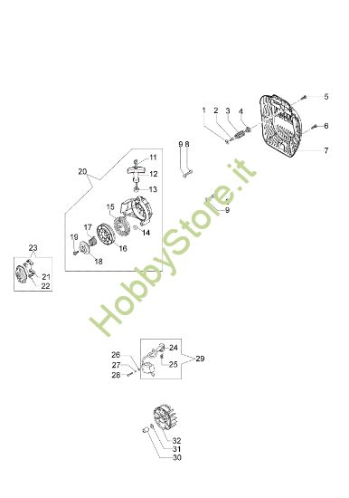 Picture of Avviamento Unità motore