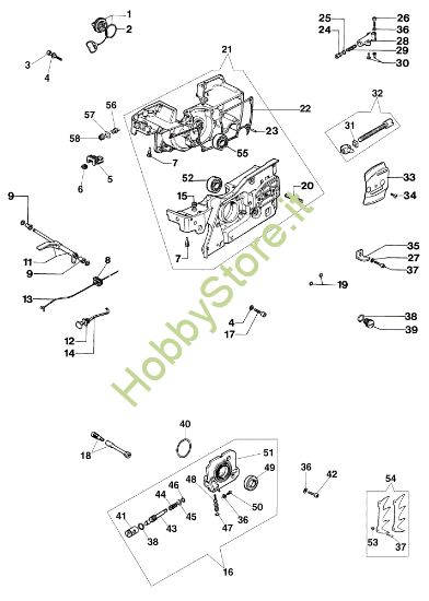 Picture of Basamento 999 F Motosega