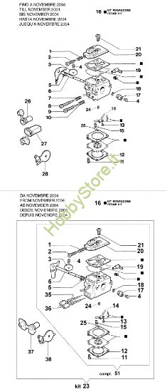 Picture of Carburatore WT-705 932 C Motosega