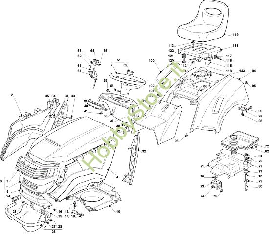 Picture of Carrozzeria OM 93C/13,5H France Cat.2009 Trattorino