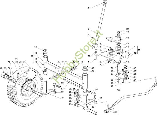 Picture of Sterzo OM 93C/13,5H France Cat.2009 Trattorino