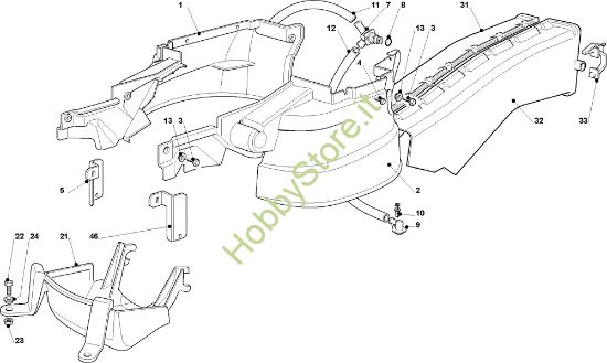Picture of Piatto di taglio (1) OM 93C/13,5H France Cat.2009 Trattorino