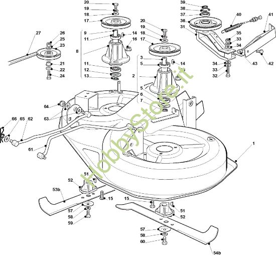 Picture of Piatto di taglio (2) OM 93C/13,5H France Cat.2009 Trattorino