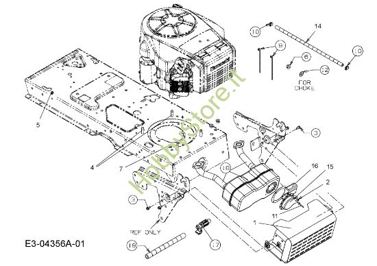 Picture of Motore KROSSER 92/15 H Trattorino