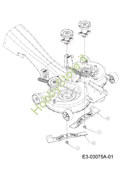Picture of Supporto lame KROSSER 92/15 H Trattorino