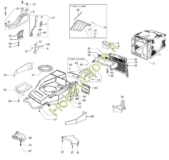 Picture of Carcassa LUX 55 TBD Rasaerba