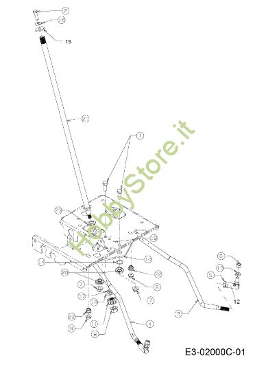Picture of Gruppo sterzo KROSSER PLUS 105/17,5 H Trattorino