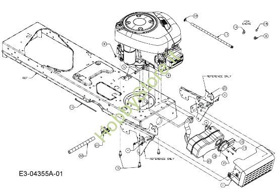 Picture of Motore KROSSER PLUS 105/17,5 H Trattorino