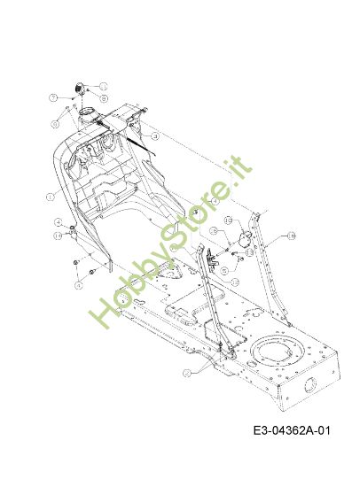 Picture of Cruscotto KROSSER PLUS 105/22 H Trattorino