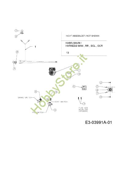 Picture of Schema elettrico KROSSER PLUS 105/22 H Trattorino
