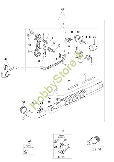 Picture of Tubo di lancio MB 80 Atomizzatore