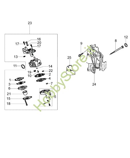 Picture of Carburatore MH 130 Motozappa