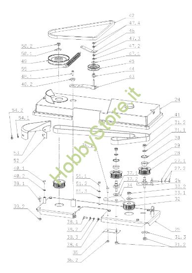 Picture of Piatto di taglio (2/2) OM 105J/16H Cat.2009 Trattorino