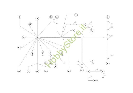 Picture of Parti elettriche (1/2) OM 105JH/16H Cat.2009 Trattorino (solo per il mercato tedesco)