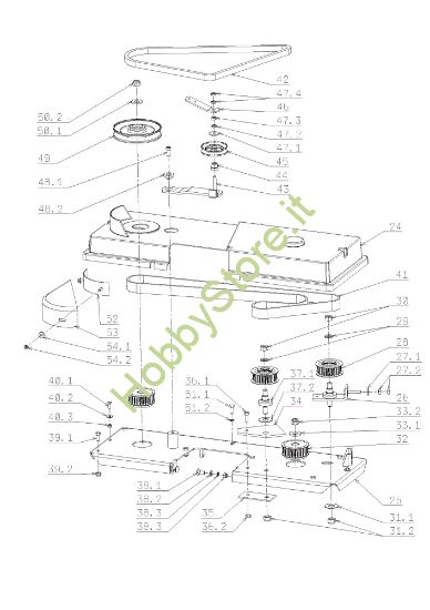 Picture of Piatto di taglio (2/3) OM 105J/17,5H Cat.2009 Trattorino