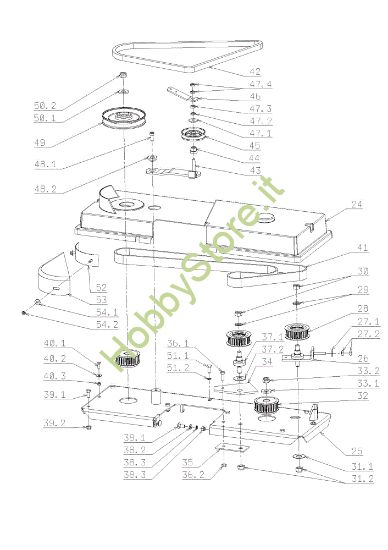 Picture of Piatto di taglio (2/3) OM 105J/18H Cat.2009 Trattorino