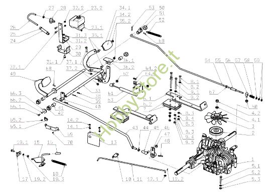 Picture of Trasmissione OM 124J/22 H Cat.2009 Trattorino
