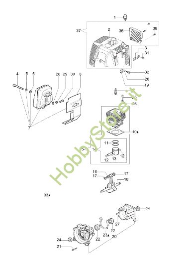 Picture of Motore SPARTA 44 FE Decespugliatore