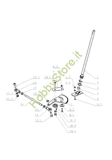 Picture of Sterzo EF 105J/22 Intek 2009 Trattorino (solo per il mercato tedesco)