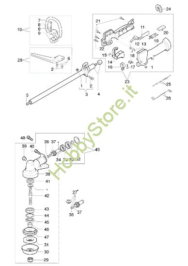 Picture of Trasmissione STARK 38 IC Decespugliatore