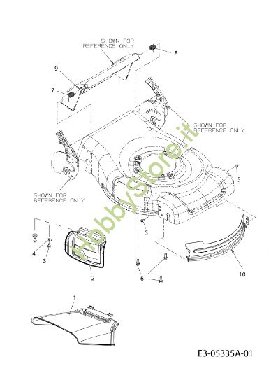 Picture of Protezioni LR 55 VBX 4-IN-1 Cat. 2010 Rasaerba
