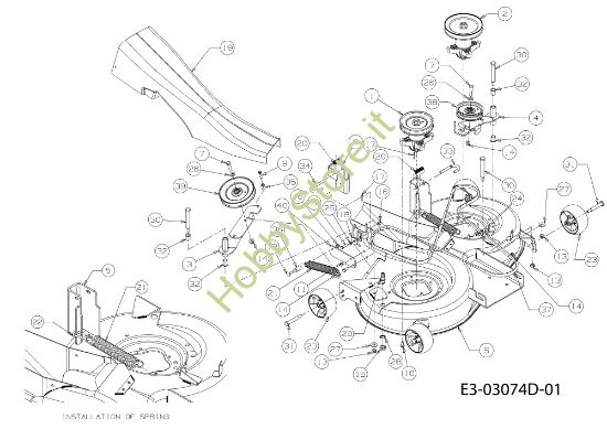 Picture of Piatto di taglio KOMMAND 92/16 H Cat. 2010 Trattorino
