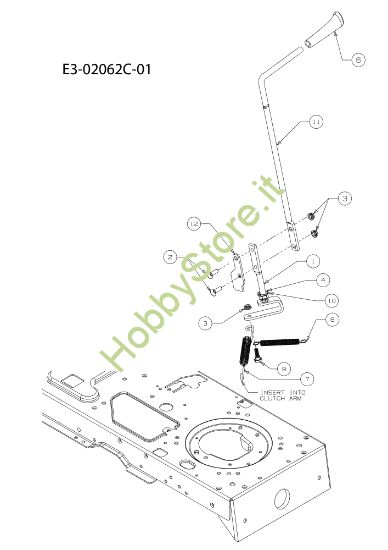 Picture of Leve (Fino a nr. serie AK239L2XXXX) KOMMAND 105/22 H Cat. 2010 Trattorino