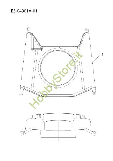 Picture of Convogliatore aria KOMMAND 105/22 H Cat. 2010 Trattorino