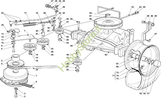 Picture of Trasmissione EF 93C/13,5M Cat.2010 Trattorino