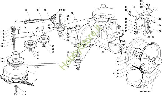 Picture of Trasmissione EF 93C/13,5H Cat.2010 Trattorino