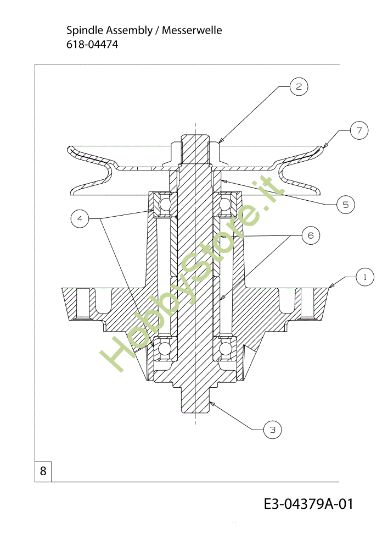 Picture of Supporto lame STORM 97/13,5 T Cat.2010 Trattorino