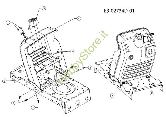 Picture of Cruscotto STORM 108/20 H Cat.2010 Trattorino