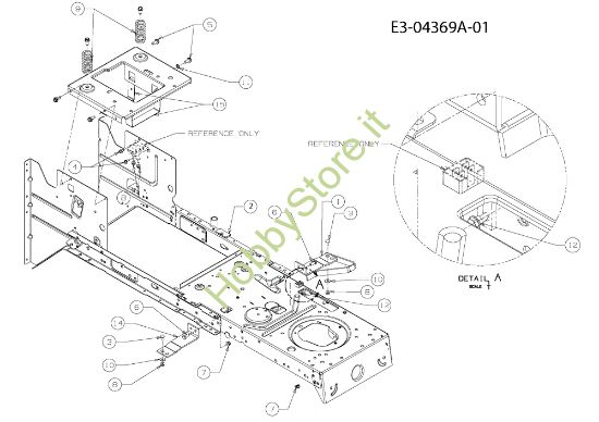 Picture of Telaio KOMMAND 80/12,5 T Cat. 2010 Trattorino