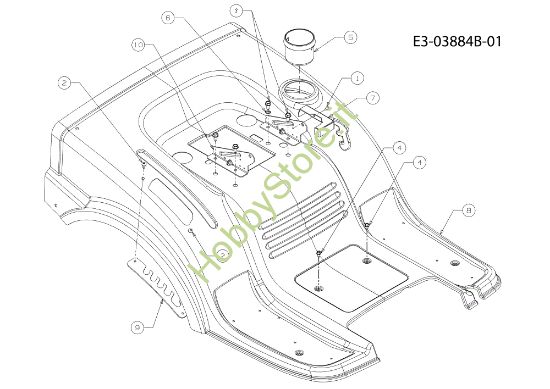 Picture of Carrozzeria posteriore KOMMAND 92/13,5 T Cat. 2010 Trattorino