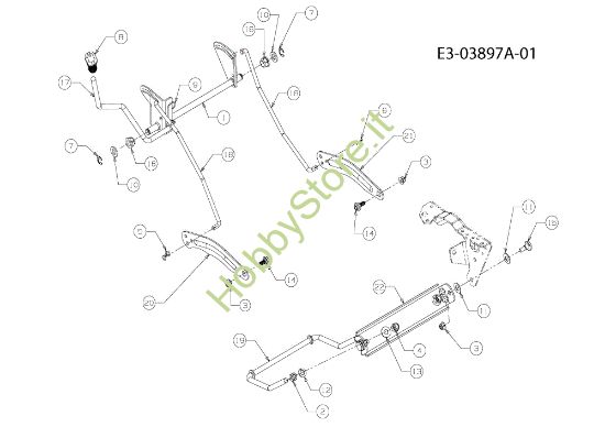Picture of Sollevamento piatto di taglio KOMMAND 92/13,5 T Cat. 2010 Trattorino
