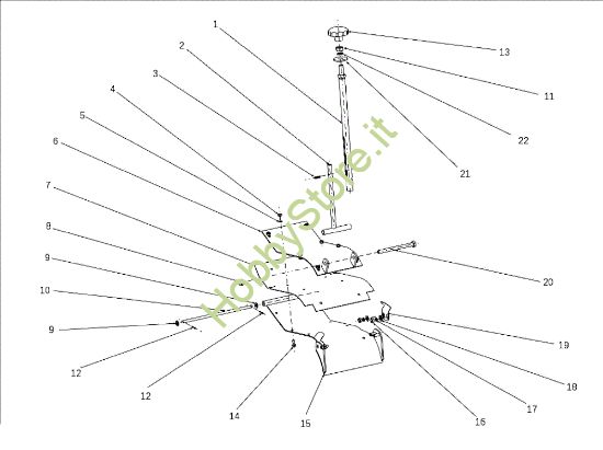 Picture of Piatto di taglio (3/3) EF 106J/17,5H Cat.2010 Trattorino