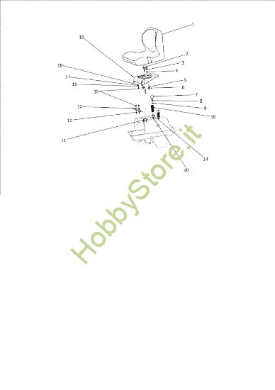 Picture of Cofano (2/3) EF 106J/15,5H Cat.2010 Trattorino