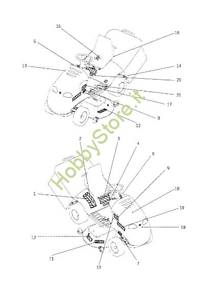 Picture of Etichette EF 106J/15,5H Cat.2010 Trattorino