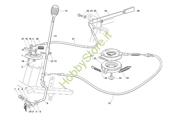 Picture of Piatto di taglio 1 EF 63C/6,5V Cat.2010 Trattorino