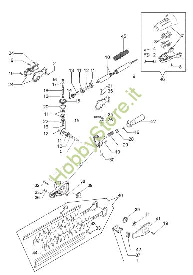 Picture of  Tagliasiepi tubo lungo