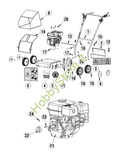 Picture of Esploso 1 AG 35 B45 Arieggiatore