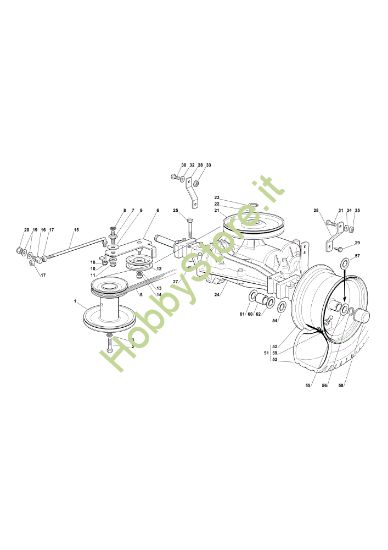 Picture of Trasmissione EF 72C/12,5KM Cat.2011 Trattorino