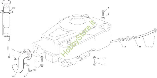 Picture of Motore EF 63C/6,5V Cat.2011 Trattorino