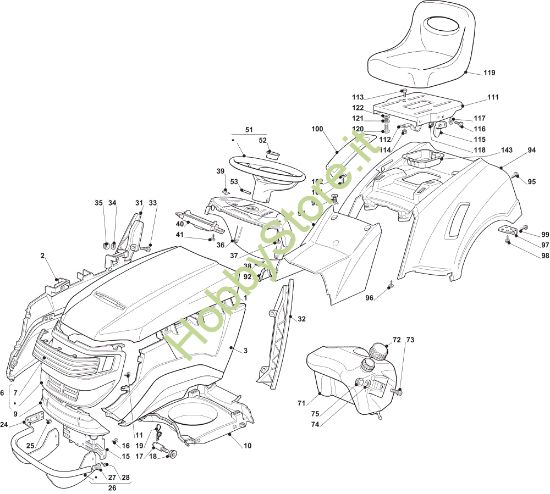 Picture of Carrozzeria EF 93C/13,5H Cat.2011 Trattorino