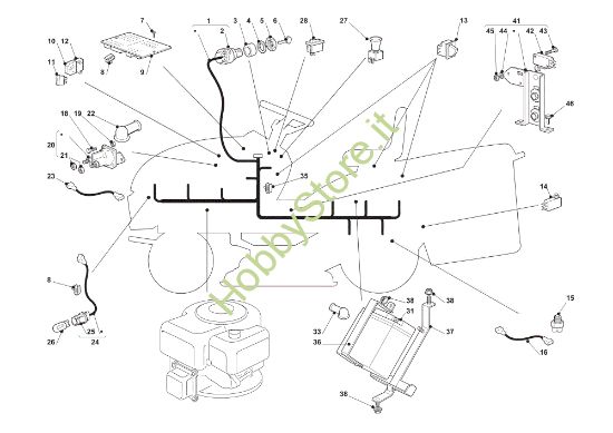 Picture of Parti elettriche EF 93C/13,5H Cat.2011 Trattorino
