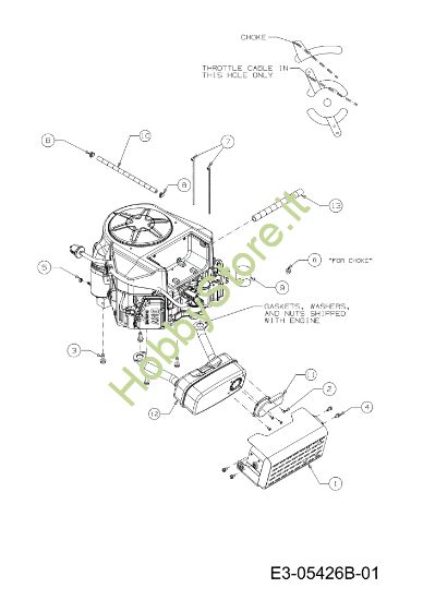 Picture of Motore KOMMAND 92/16 H Cat. 2011 (13XXXXXX637) Trattorino