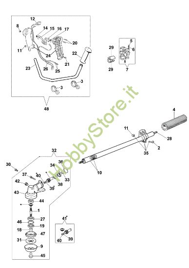 Picture of Trasmissione 8250 Decespugliatore