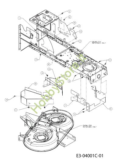 Picture of Protezione cinghie KOMMAND 92/13 T Cat. 2011 Trattorino